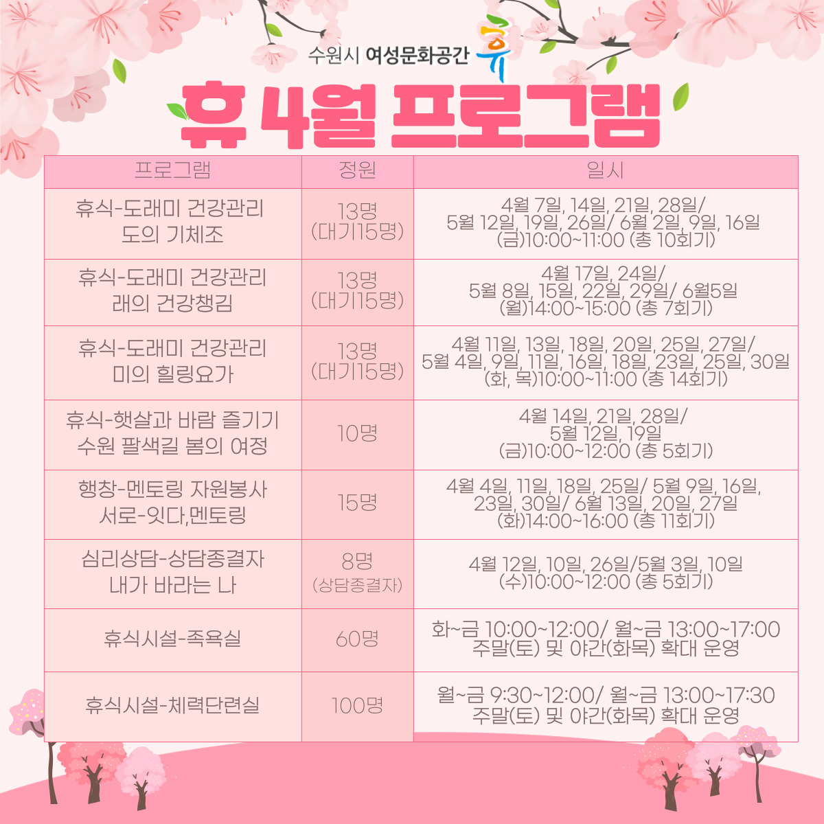 2023-4월 수강신청 안내