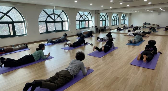 ▲도래미건강관리-도의 기체조