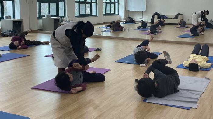 ▲무예24기 홍무예체조