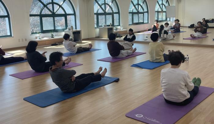 ▲무예24기 홍무예체조